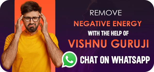 Negative Energy Removal with help of Vishnu Guruji